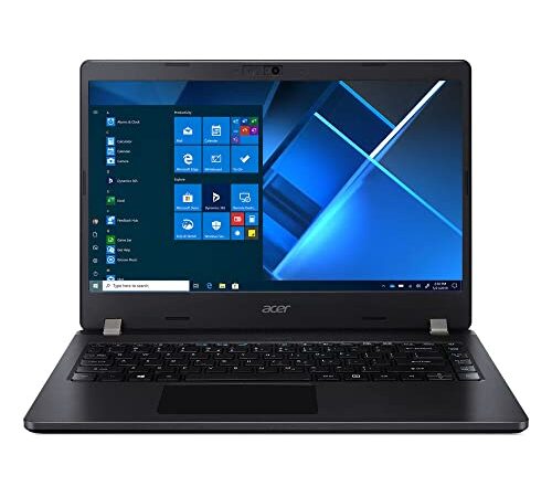 Acer TravelMate P2 TMP214-53 - Ordenador Portátil 14" Full HD LCD, Laptop (Intel Core i3-1115G4, 8 GB RAM, 256 GB SSD, Gráficos Intel UHD, ComfyView, Windows 10 Home), PC Portátil Negro