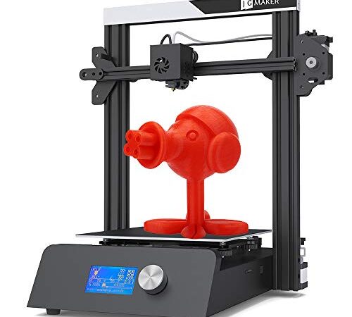 JGAURORA Magic DIY Impresora 3D de Alta Precisión con Satble Base de Metal Sensor de Filamento de Seguridad Fuente de Alimentación Incorporada 220x220x250mm…