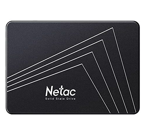Netac Disco Duro Estado Sólido Interna 120gb, Unidad de Estado Sólido, 3D NAND Flash SLC, 2.5'' SATAIII 6Gb/s, hasta 510MB/s, para Portátil, Tableta, Escritorio, PC