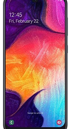 Samsung Galaxy A50 SM-A505F 16,3 cm (6.4") 4 GB 128 GB SIM Doble 4G Negro 4000 mAh - Smartphone (16,3 cm (6.4"), 1080 x 2340 Pixeles, 4 GB, 128 GB, 25 MP, Negro)