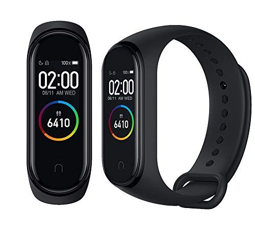 Xiaomi Smart Band 4, Adultos Unisex, Negro, Talla única