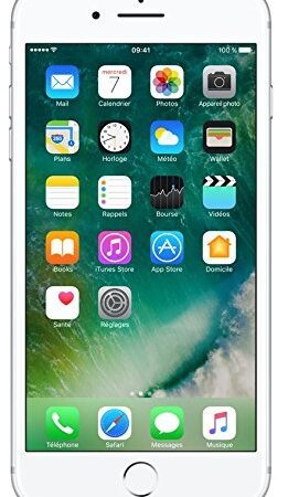 Apple iPhone 7 Plus SIM-Free Smartphone Silver 128GB (Renewed)