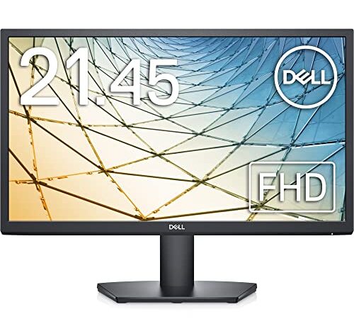 Monitor Dell SE2222H Full HD de 21,45 pulgadas (1920 נ1080, 60 Hz, VA, 8 ms, HDMI, VGA) 3 años de garantía, negro