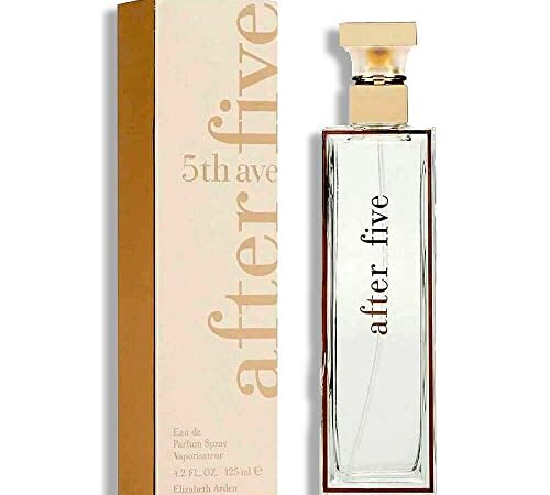 Elizabeth Arden 5th Avenue After 5 Eau De Parfum, Permufe Mujer, Fragancia Floral, 125 ml, Regalos para Mujer