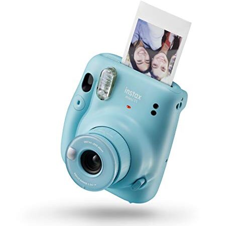 instax 16654956 Mini 11 - Cámara Instantánea, Sky Blue, Compacto