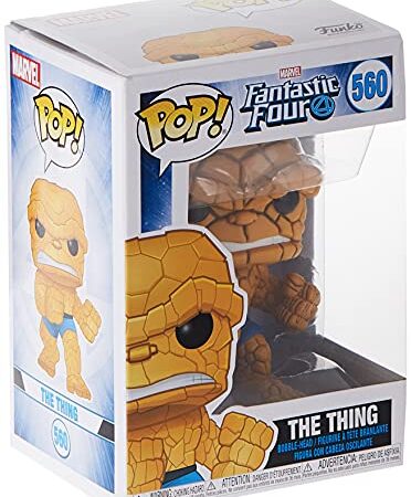 Funko- Pop Marvel: Fantastic Four-The Thing Collectible Toy, Multicolor (44988)