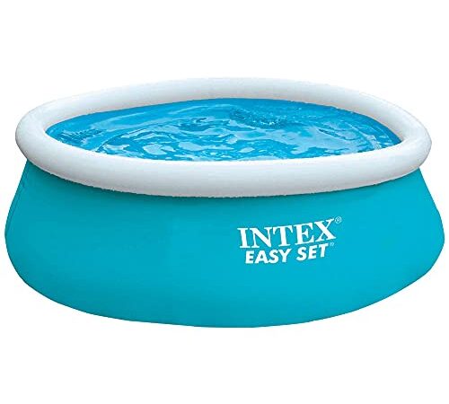 INTEX 28101NP - Piscina hinchable easy set 183 x 51 cm - 880 litros, Multicolor